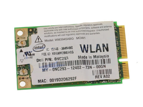 Dell Mini PCI Express NC293 WLAN WiFi 802.11g Wireless Card Latitude D630 Precision M90 Inspiron 142