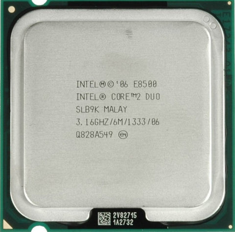 Intel - Core 2 Duo E8500 Dual-Core 3.16GHz 6MB L2 Cache 133 - SLB9K