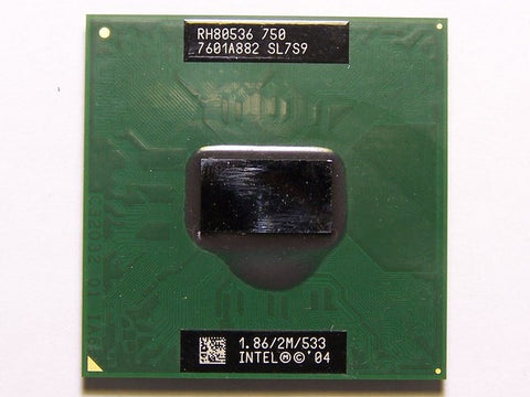 Intel Pentium M 750 Centrino Laptop CPU 1.86 Ghz  2m/533 SL7S9
