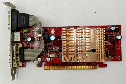 MSI Radeon X300SE HyperMemory 256MB GDDR2 PCI-E Graphics Card- RX300HM-TD128ELF