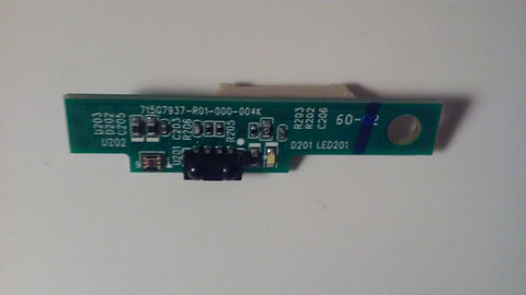 Vizio D28hn-D1 TV IR Remote Sensor Board- 715G7937-R01-000-004K