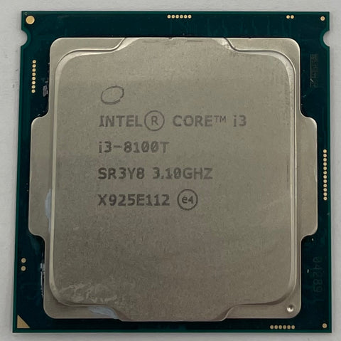 Intel Core i3-8100T Desktop CPU Processor- SR3Y8