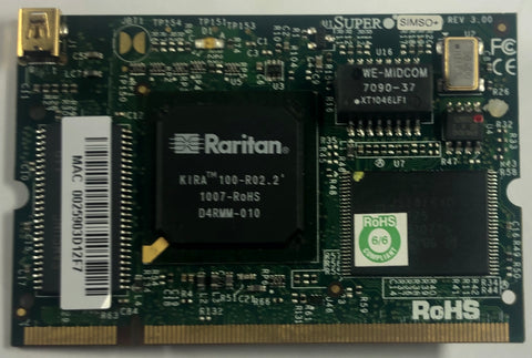 SuperMicro AOC-SIMSO+ IPMI 2.0 System Management Card