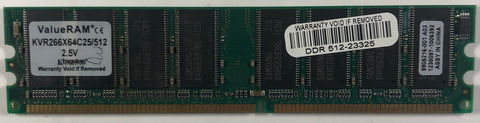 Kingston KVR266X64C25/512 512MB DDR Desktop RAM Memory