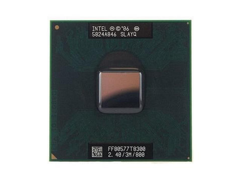 Intel Core2 DUO T8300 Mobile CPU Processor- SLAYQ