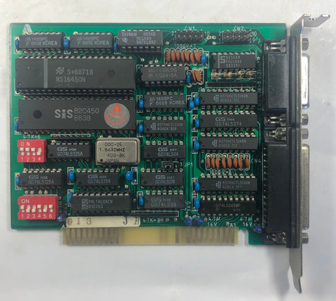 SIS 82C450 8-Bit ISA Multi I/O Controller Module