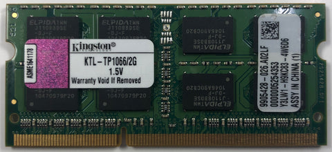 Kingston KTL-TP1066/2G 2GB DDR3 Laptop RAM Memory