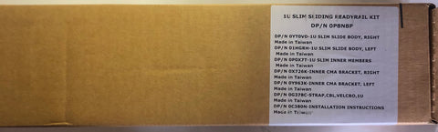 Dell 1U Slim Sliding Ready Rail Kit- P8N8P