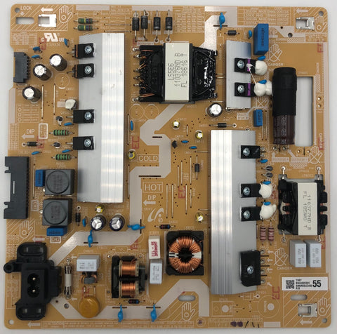 Samsung UN55NU7300FXZA 4K LED TV L55E6_NHS Power Supply Board- BN44-00932C