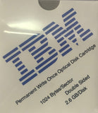 IBM 2.6GB Permanent Write Once Optical Disk Cartridge- 99F8517