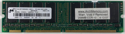 Micron MT16LSDT3264AG-10EE1 256MB Desktop RAM Memory