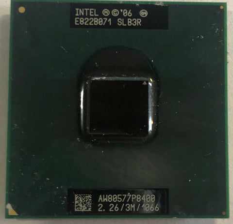 Intel Core 2 Duo P8400 Laptop CPU Processor- SLB3R