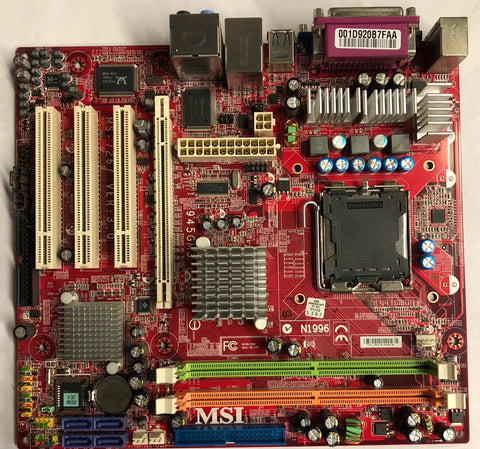 MSI MS-7267 Desktop MicroATX Motherboard- 945GM3-F