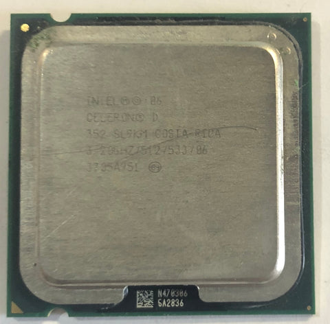 Intel Celeron D 352 Desktop CPU Processor- SL9KM