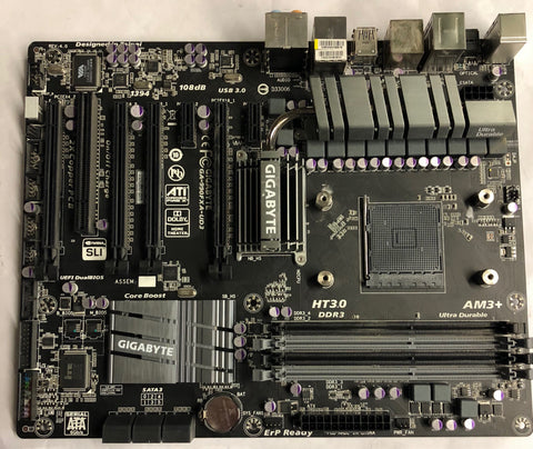 Gigabyte Desktop ATX Motherboard- GA-990FXA-UD3