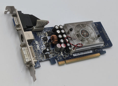 ASUS GeForce 8400 GS 256MB DDR2 PCIe 2.0 x16 Graphics Card- EN8400GS/HTP/256M/A