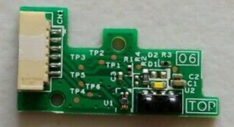 Vizio E43-C2 TV IR Sensor Board- 748.00W13.00SA