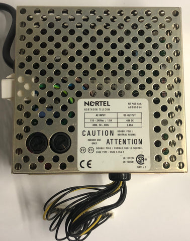 Nortel Meridian A038554 Power Supply- NTPQ01AA