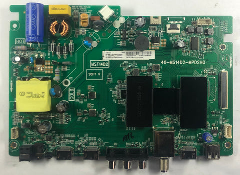 TCL 32S321 Roku LED TV 40-MS14D2-MPD2HG Main Board- V8-ST14K01-LF1V2084