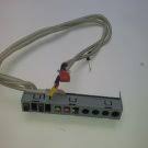 HP Pavilion Elite HPE-560z Front I/O USB Audio Port Assembly-517183-001