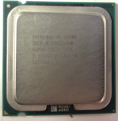 Intel Pentium E6500 Desktop CPU Processor- SLGUH