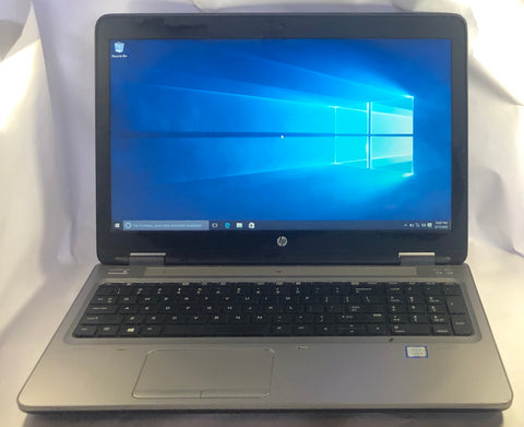 HP ProBook 650 G2 Laptop- 500GB HDD, 4GB RAM, Intel i5-6200U CPU, Windows 10 Pro
