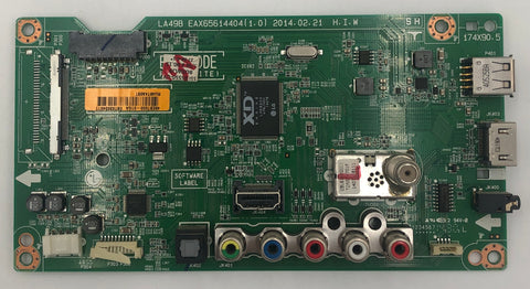 LG 55LB5550-UY LED TV EAX656144404 Main Board- EBT63034611