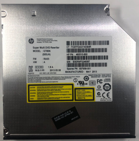 HP 19 AIO Desktop GT80N Super Multi DVD Rewriter- 657958-001