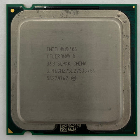 Intel Celeron D 360 Desktop CPU Processor- SL9KK