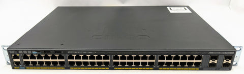 Cisco Catalyst 2960-X Series 48-Port PoE Network Switch- WS-C2960X-48FPS-L