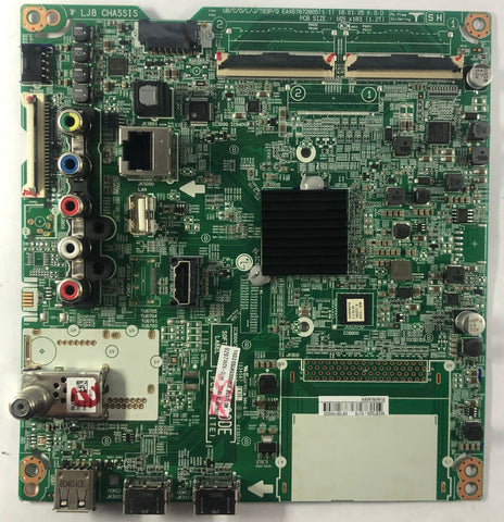 LG 55UK6300PUE 4K LED TV EAX67872805 Main Board- EBT65156003