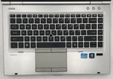 HP EliteBook 8460p Laptop- 128GB SSD, 4GB RAM, Intel i5 CPU, Windows 10 Pro