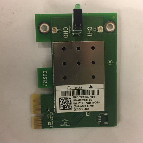 Dell Desktop WiFi Card DW1525 W/O Antenna-H6P7D