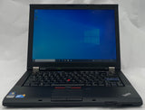 Lenovo ThinkPad T410 Laptop- 250GB HDD, 4GB RAM, Intel i5 CPU, Windows 10 Pro