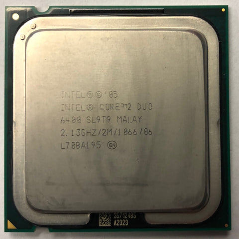 Intel Core 2 Duo E6400 Desktop CPU Processor- SL9T9