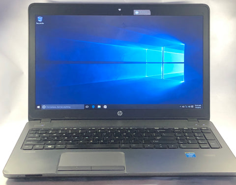 HP ProBook 450 G1 Laptop- 250GB HDD, 4GB RAM, Intel i5-4200M CPU, Windows 10 Pro