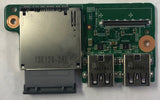 Dell Inspiron 15z Laptop 554VQ020 USB/ SD Card Reader Board- 7V6G2