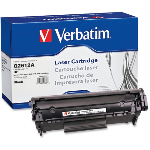Verbatim Black Laser Cartridge- Q2612A