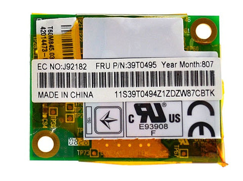 IBM Lenovo ThinkPad T61 Laptop 56K Modem Daughter Board- 39T0495