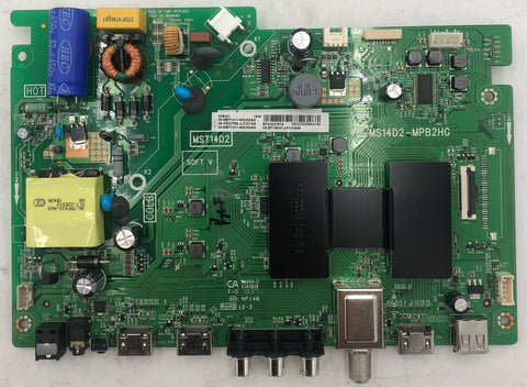 TCL 32S321 LED TV 40-MS14D2-MPB2HG Main Board- 08-MST1411-MA200AA