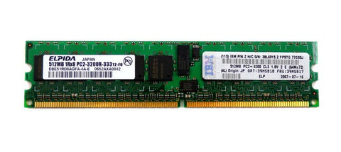 IBM X-SERIES 346 Server Memory RAM 512MB PC2 DDR2- 39M5817