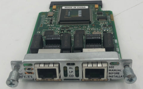 Cisco VWIC2-2MFT-T1 Voice/WAN Interface Card- 73-3663-03