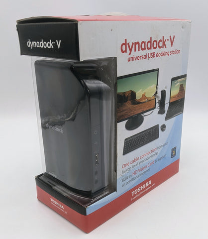 Toshiba Dynadock V Gen2 Universal USB Docking Station- PA3778U-1PRP(GEN2)