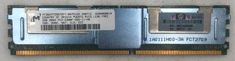 Micron MT36HTF25672FY-667D1D3 2GB DDR2 Server RAM Memory