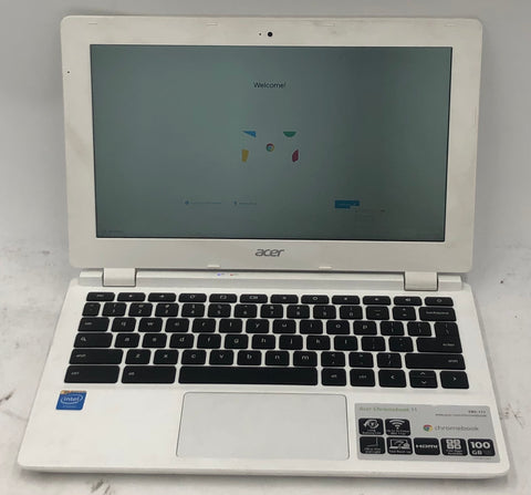 Acer CB3-111-C8UB Chromebook- 16GB eMMC, 2GB RAM, Intel N2830 CPU, ChromeOS