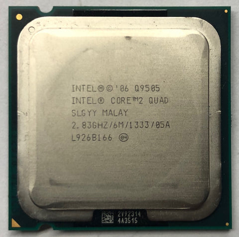 Intel Core 2 Quad Q9505 Desktop CPU Processor- SLGYY