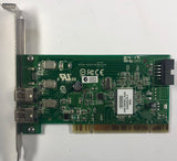 Dell Dimension E521 Desktop 2-Port FireWire PCI Adapter Card- Y9457