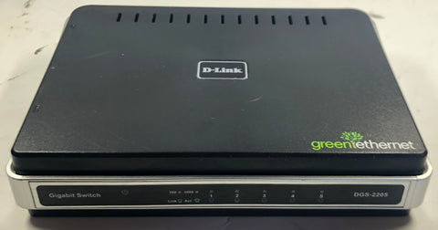 D-Link DGS-2205 5-Port Gigabit Desktop Switch