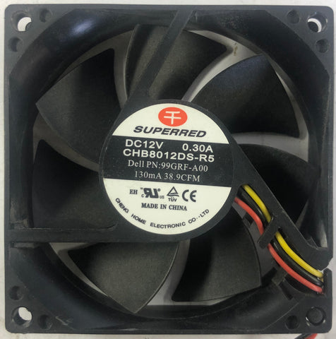Dell OptiPlex 390 Desktop CHB8012DS-R5 Cooling Fan- 99GRF