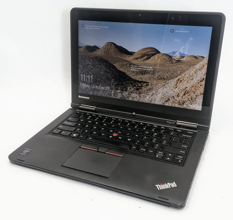 Lenovo ThinkPad Yoga 12 Laptop- 180GB SSD, 4GB RAM, Intel i3-5005U, Win 10 Home